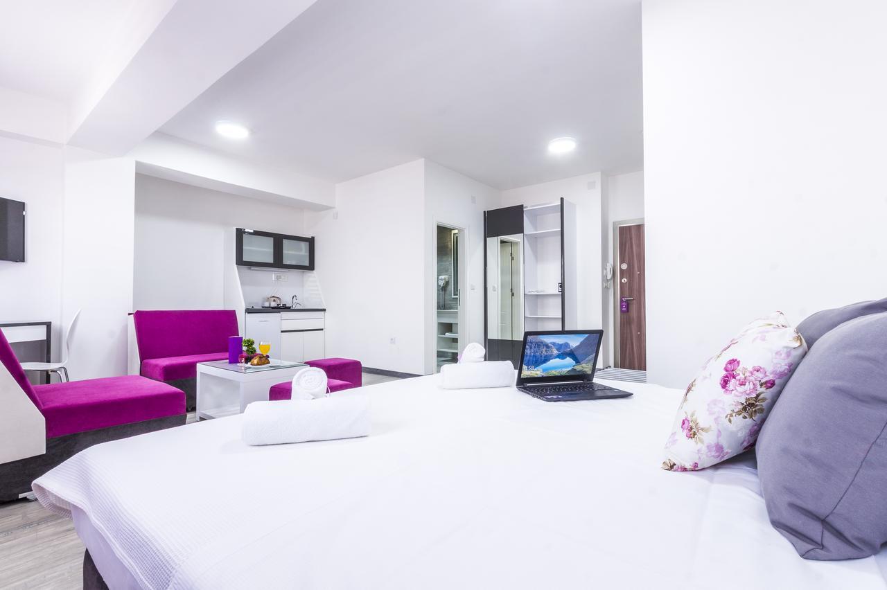 Astera Apart Hotel Скопие Екстериор снимка