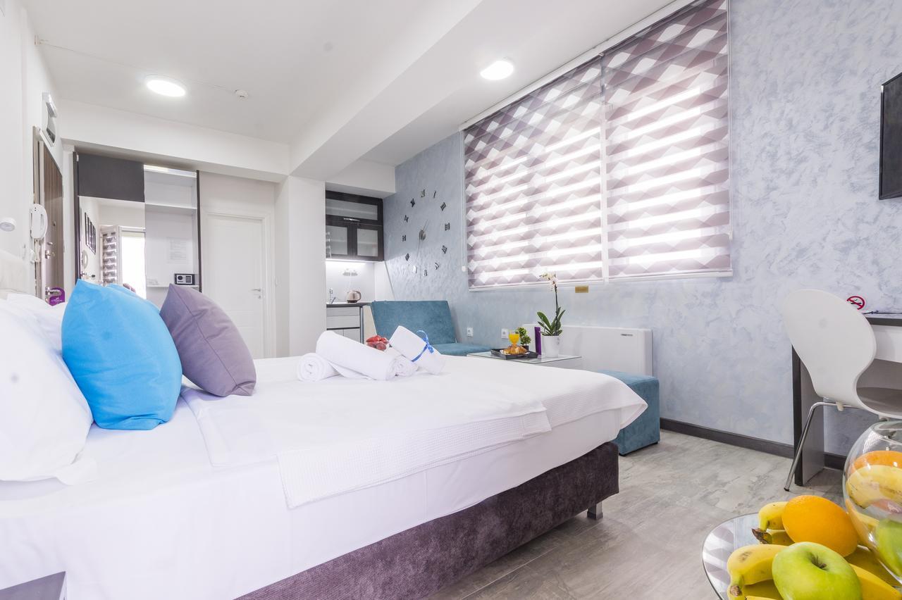 Astera Apart Hotel Скопие Екстериор снимка