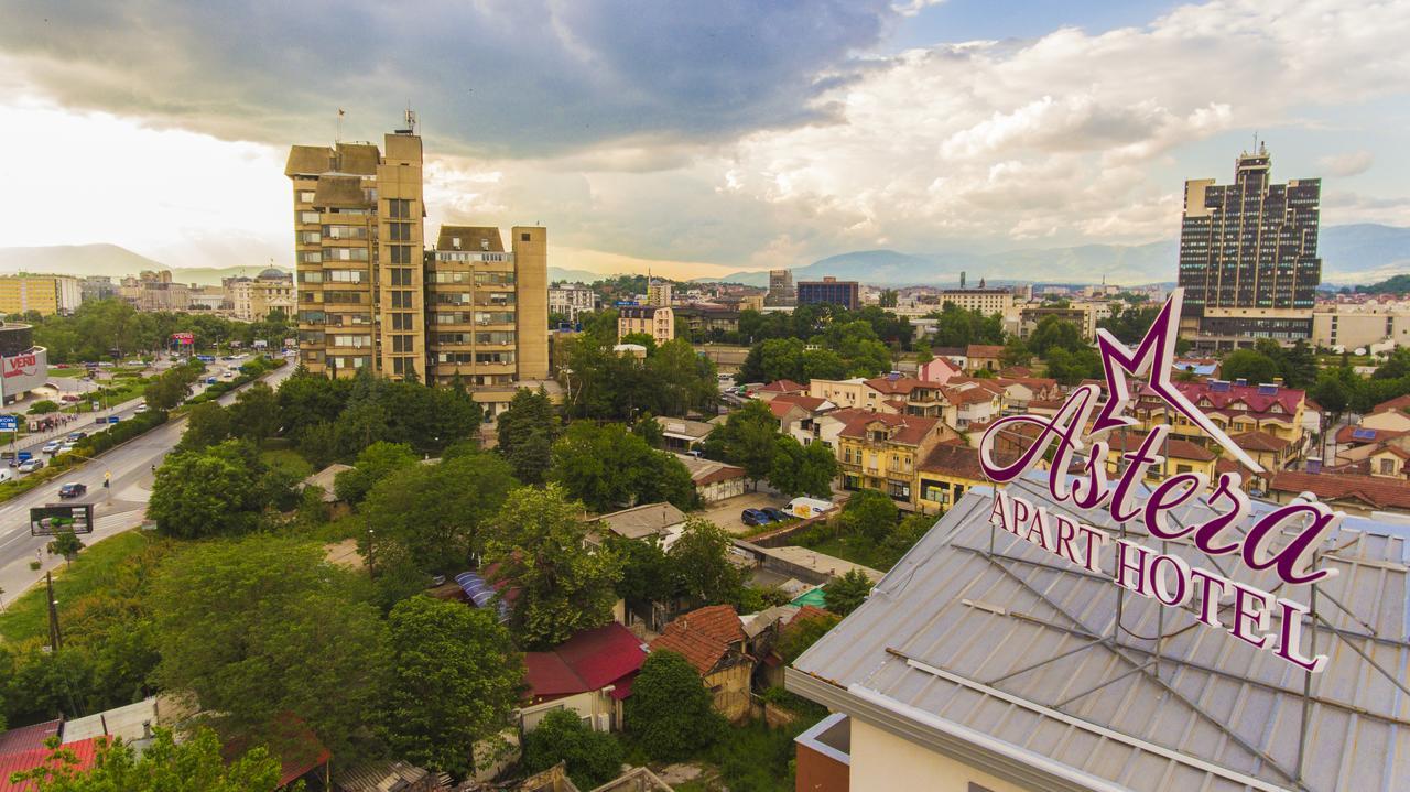 Astera Apart Hotel Скопие Екстериор снимка